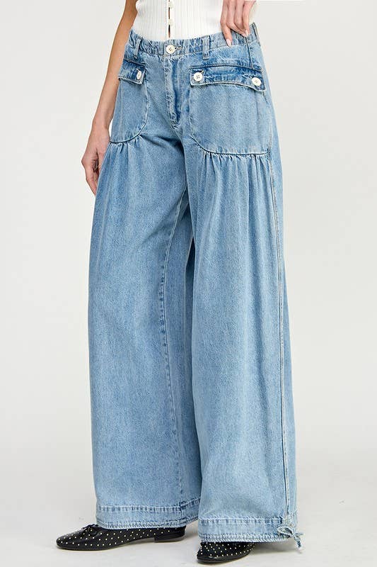 Lotus Jeans -stretch: Denim Blue / P7961