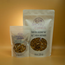 Load image into Gallery viewer, Toasted Coconut w/Ali’i Kula Lavender Small-Batch Granola: 5 oz. (sharing size)
