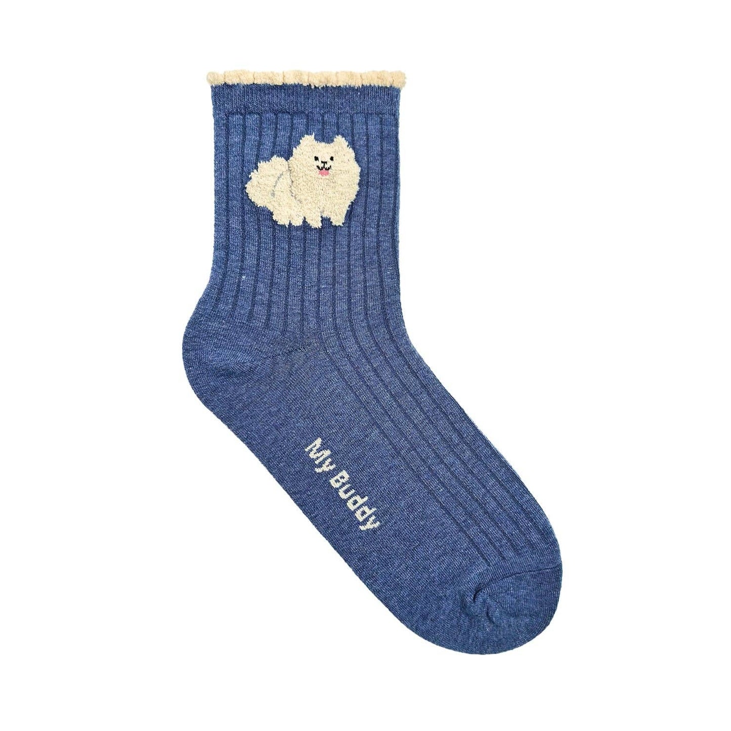 Women's Crew My Little Buddy Socks: VW-L-021-2