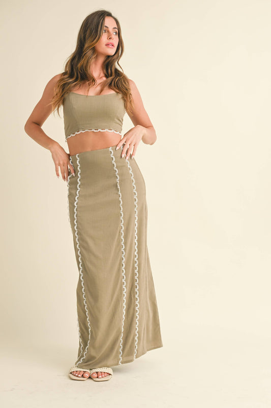 IST5584 skirt onlyyy mocha