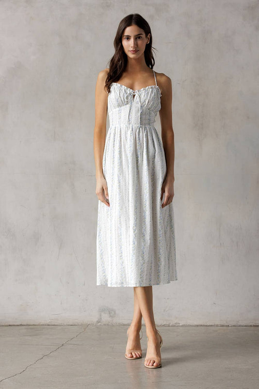 JD7605-WHITE/BLUE FL: storia