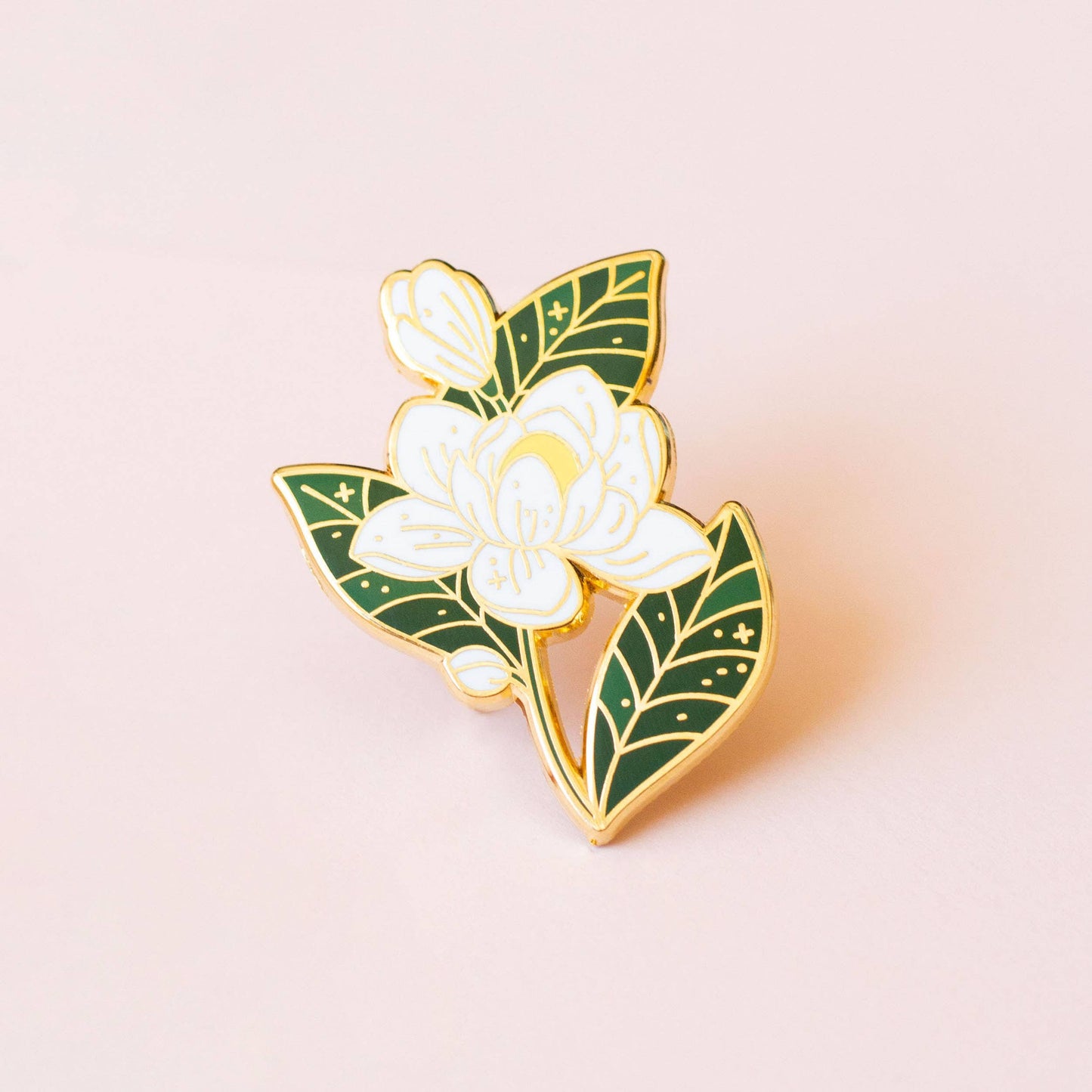 Southern Magnolia Enamel Pin