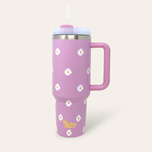 Load image into Gallery viewer, 40oz Take Me Everywhere Tumbler - Dancing Daisy Lilac
