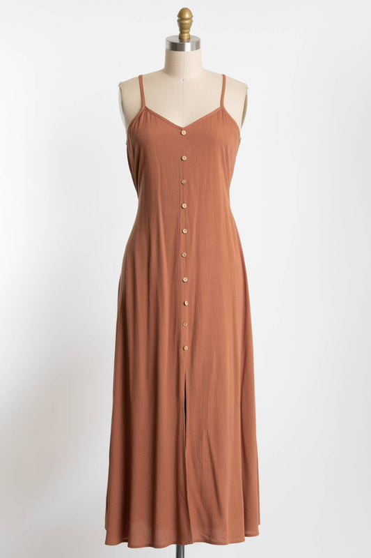 Heavy Gauze Flowy Dress - ND40209-HV: Nutshell