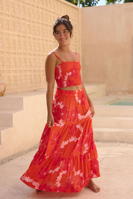 Nico Skirt in Lei Pua (Orange)