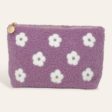 Load image into Gallery viewer, Teddy Pouch - Flower Purple
