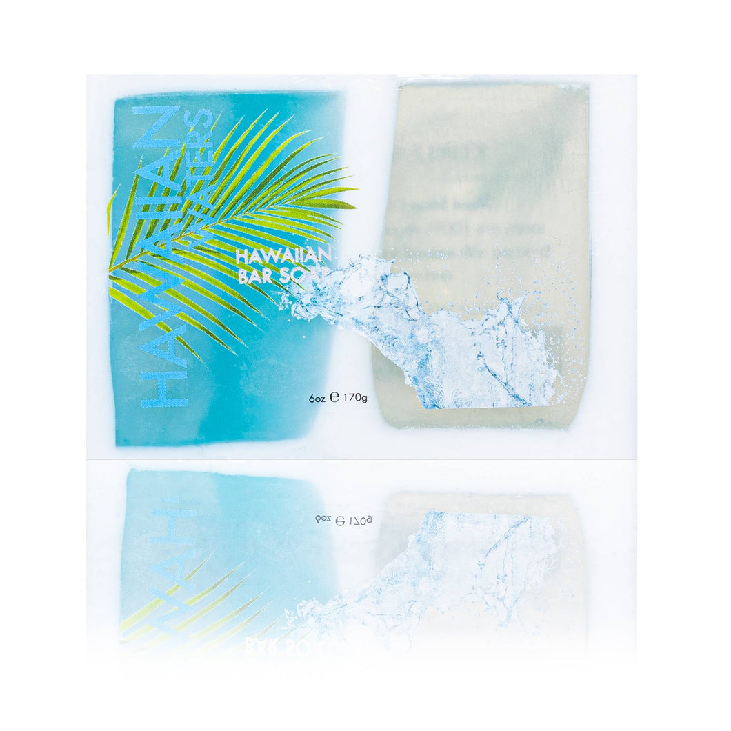Hawaiian Waters Bar Soap with Kukui & Coconut Oil 6oz