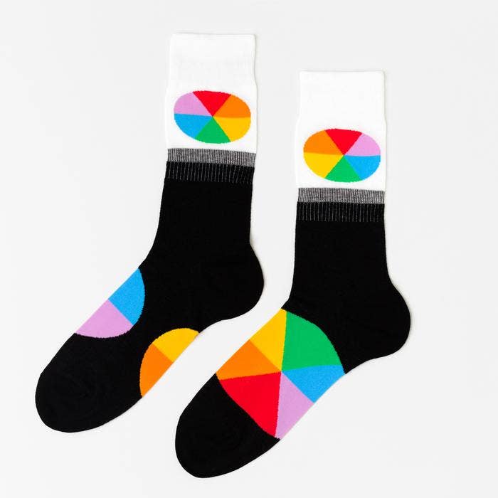 Men's Socks - Color Wheel - Father's Day Gift