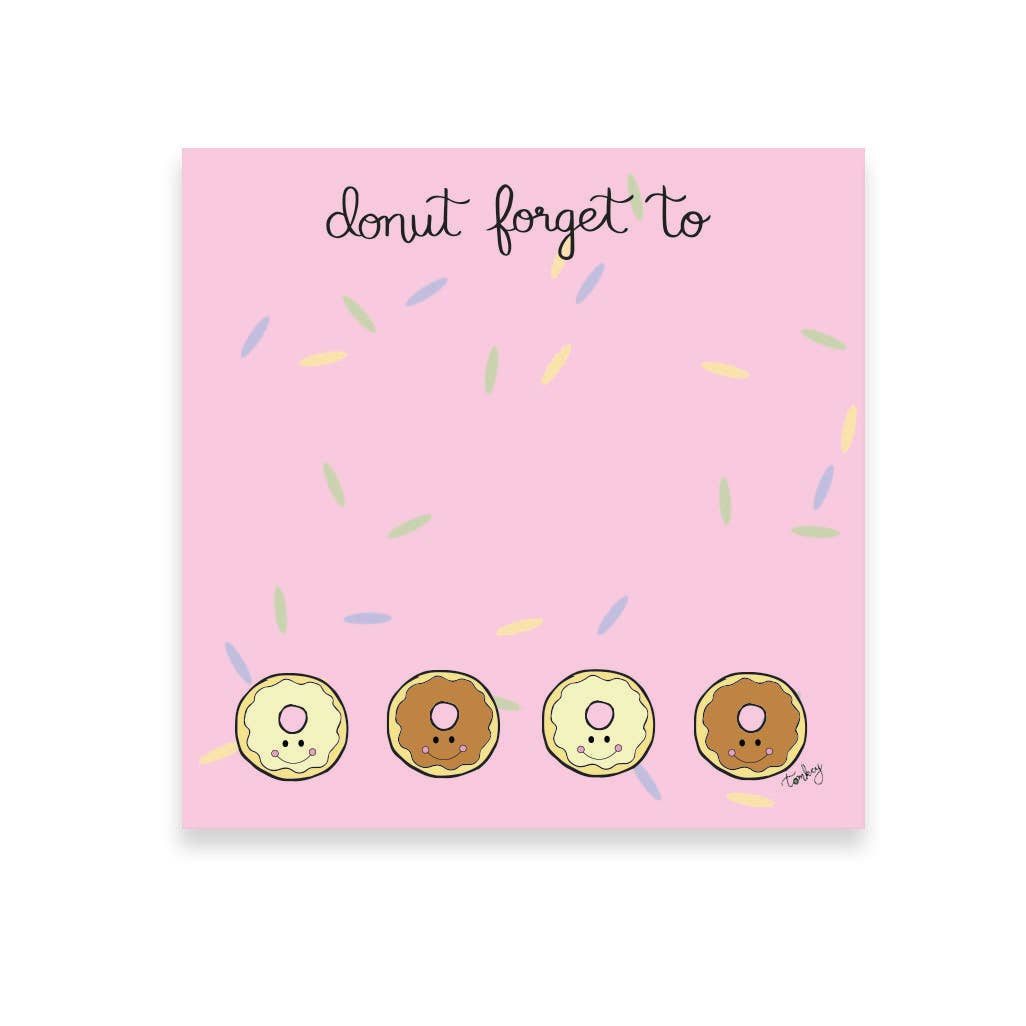 Donut Forget To - Tomkcy Sticky Note