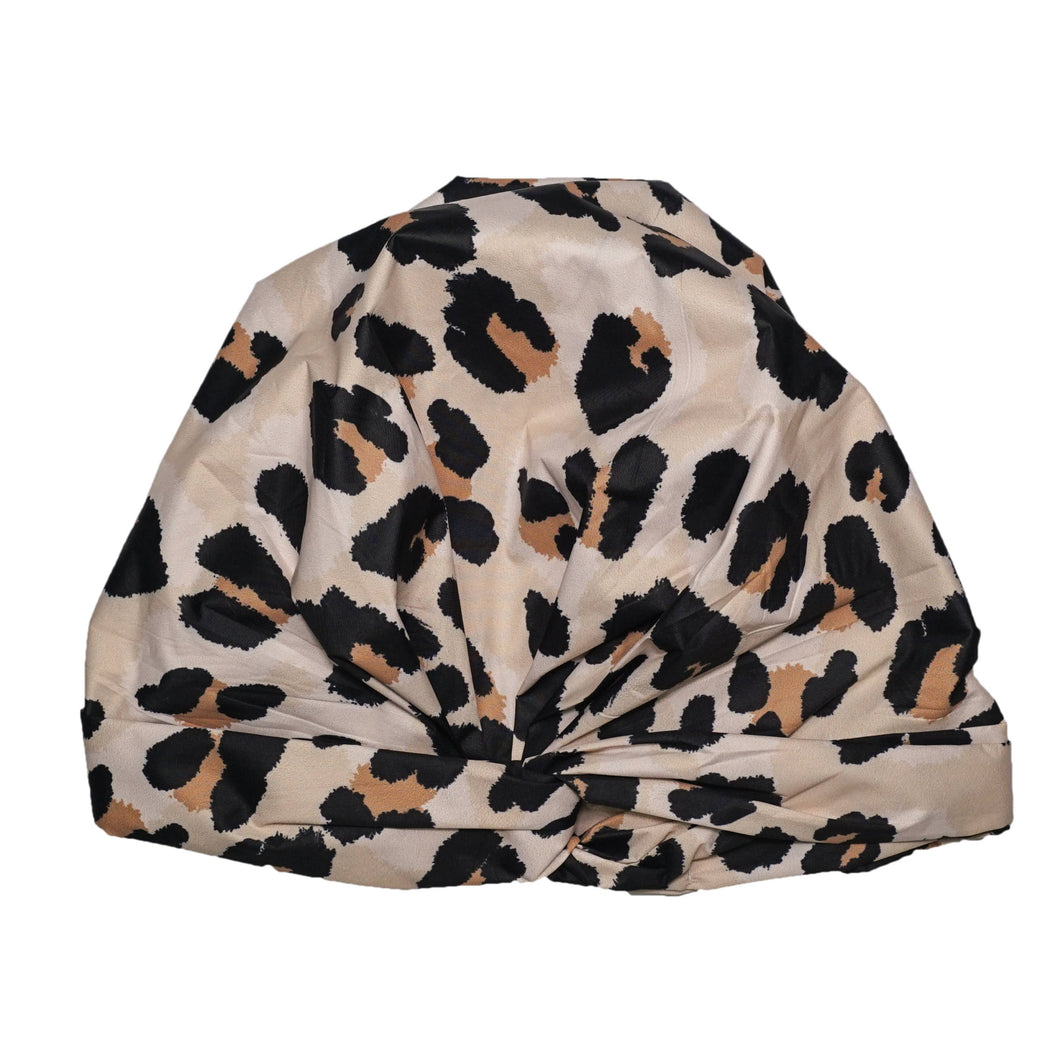 Luxe Shower Cap - Leopard (S3710)