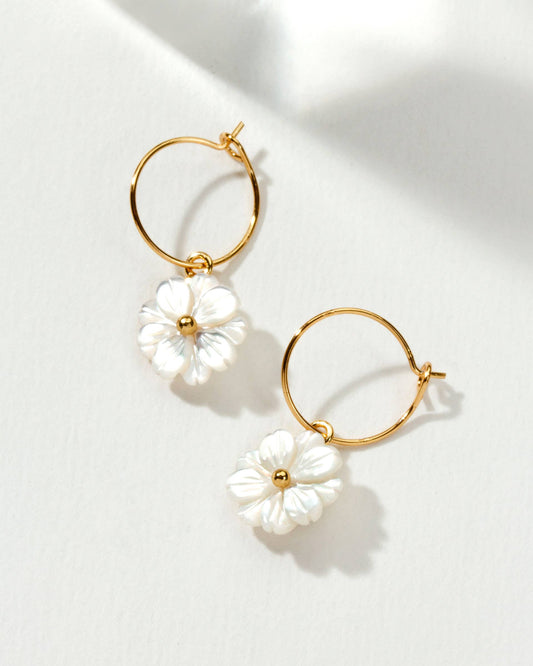 Blooming Hoop Earring