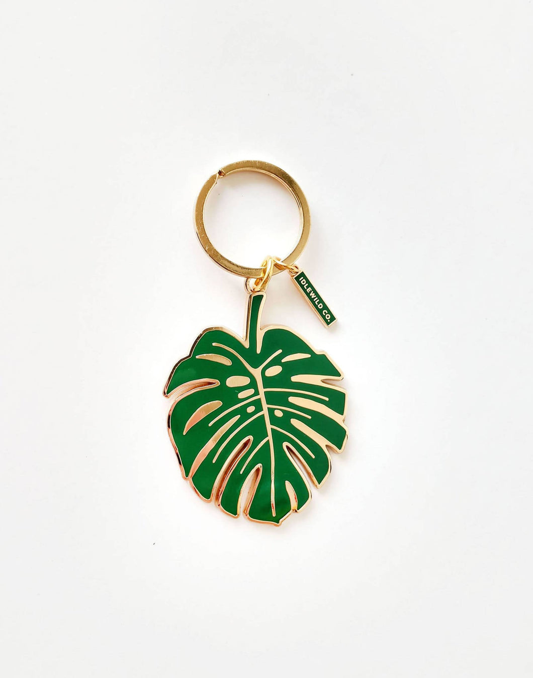 Monstera Keychain - Idlewild Co.