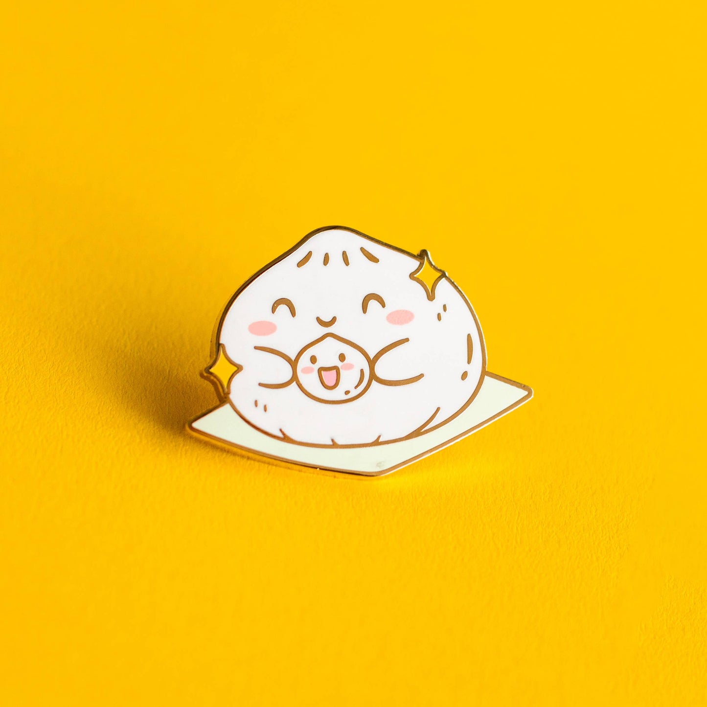 Big and Little Baos Enamel Pin