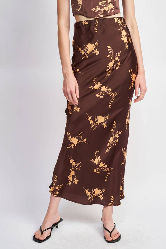 IMC7773S / LARGE - EP HIGH WAIST BIAS CUT MAXI SKIRT - Emory Park