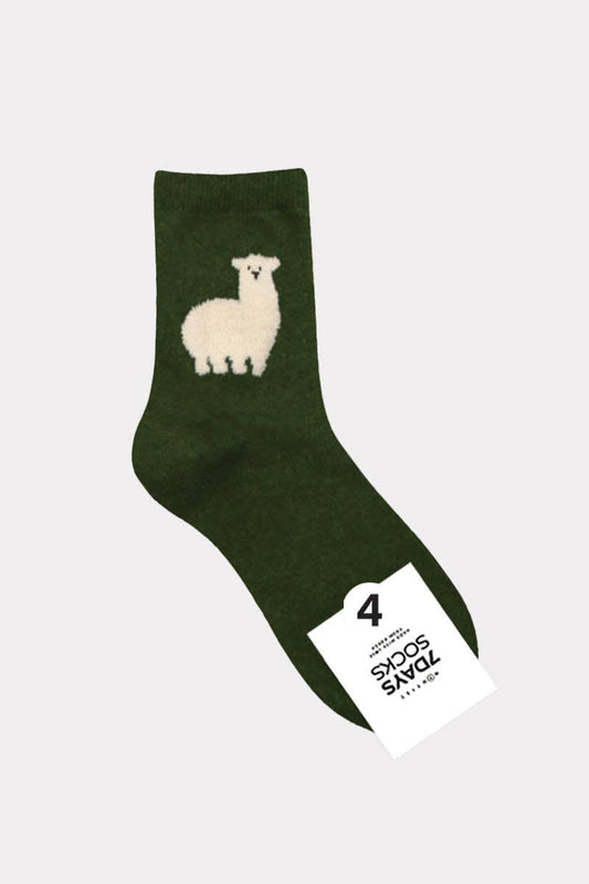 Women's Crew Tactel Animal Socks: KW-C-133-4