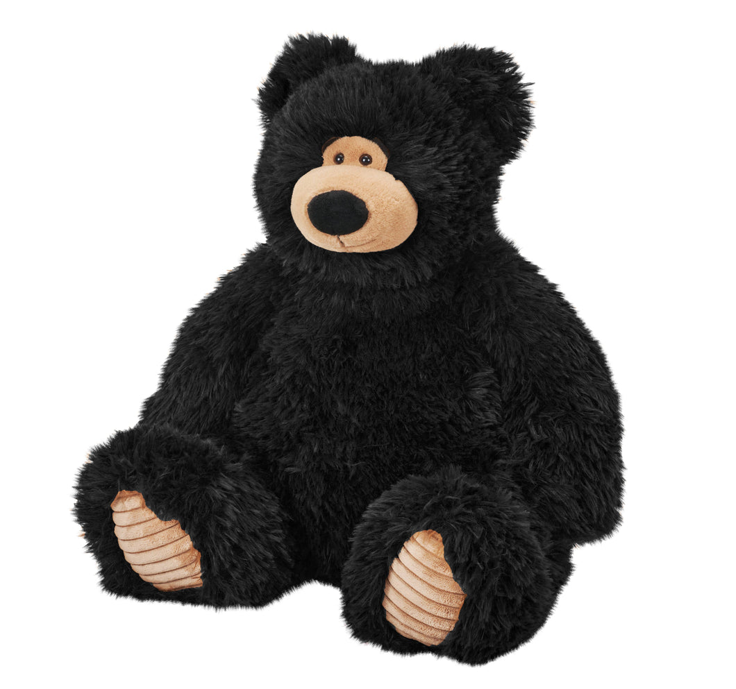 Snuggleluvs Black Bear Stuffed Animal 15