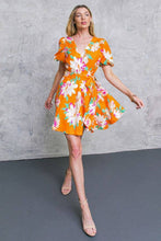 Load image into Gallery viewer, A printed woven mini dress - ID20080
