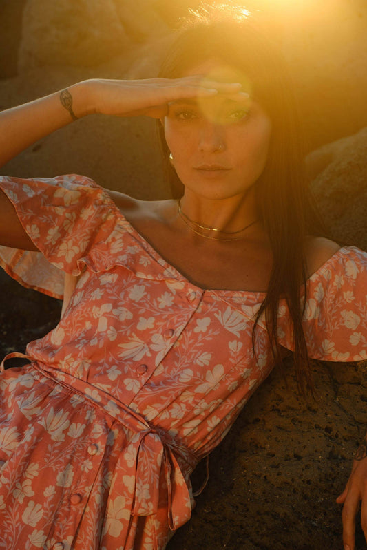 Indah Rose Maxi in Starburst - Medium