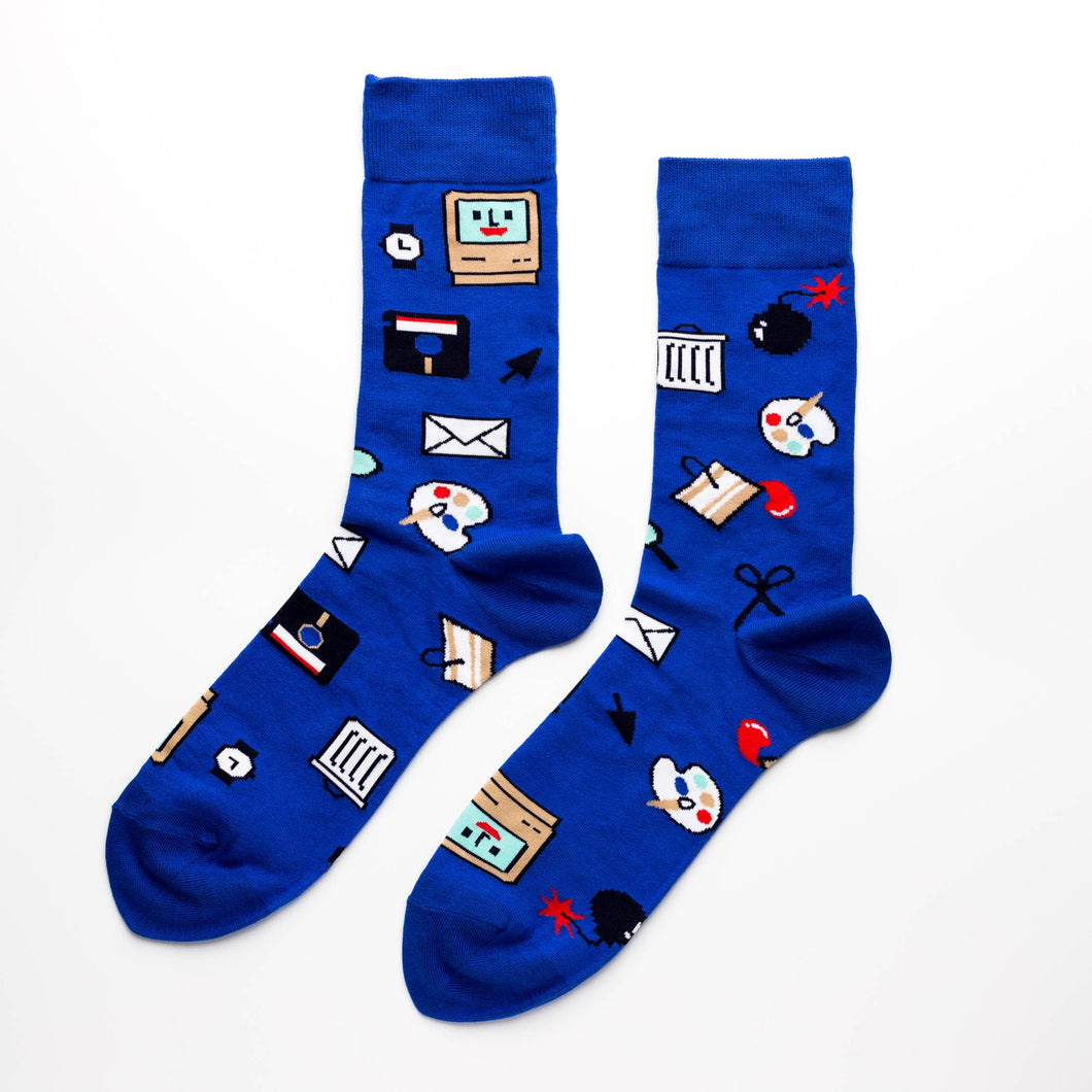 Men's Socks - Computer Nerd - Father's Day Tech Gift
