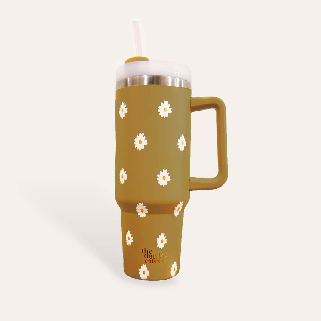 Dancing Daisy Sandstone - Take Me Everywhere Tumbler