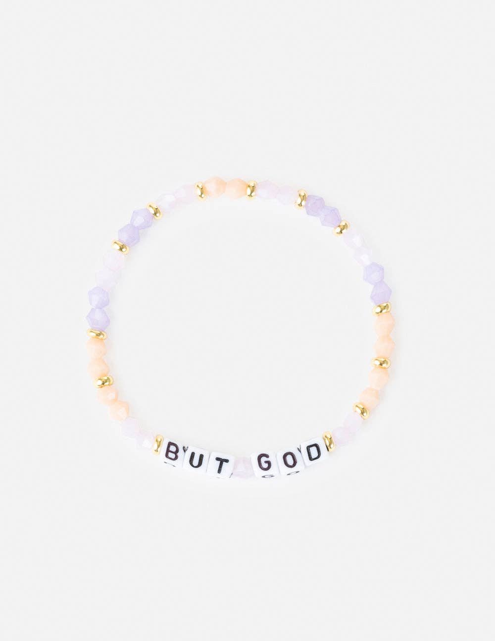 But God Letter Bracelet: Small
