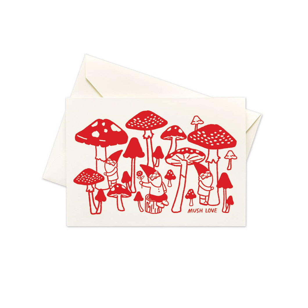 Gnome Mushroom Boxed Notes