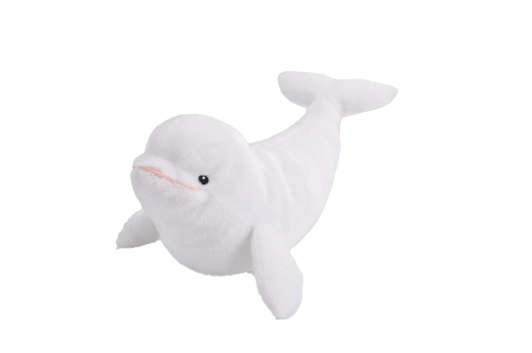 Ecokins-Mini Beluga Whale Stuffed Animal 8