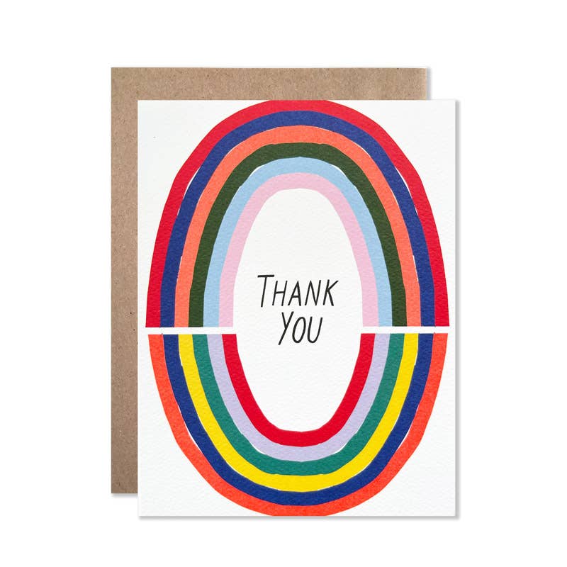 Thank you Rainbow Arches Set of 8