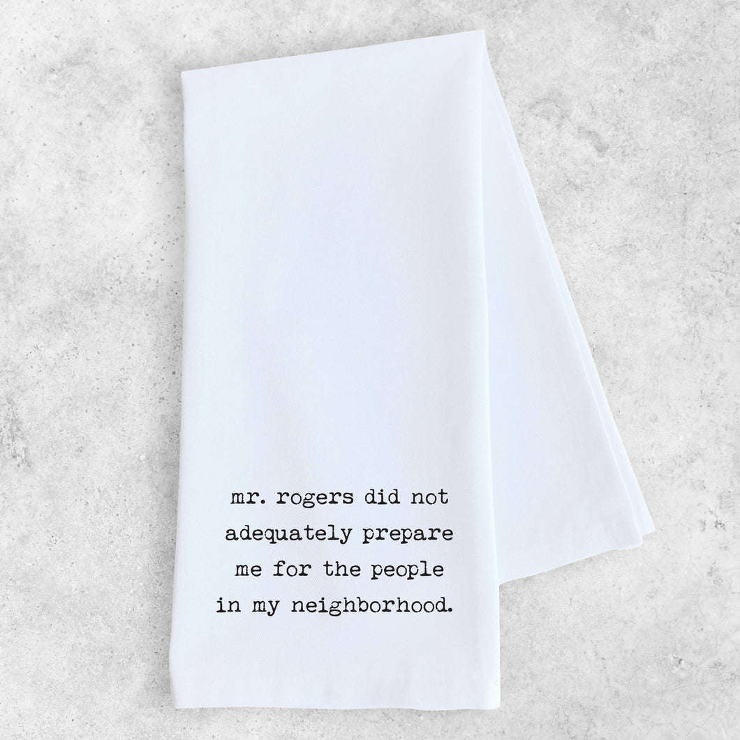 Mr. Rogers - Tea Towel (S4225)