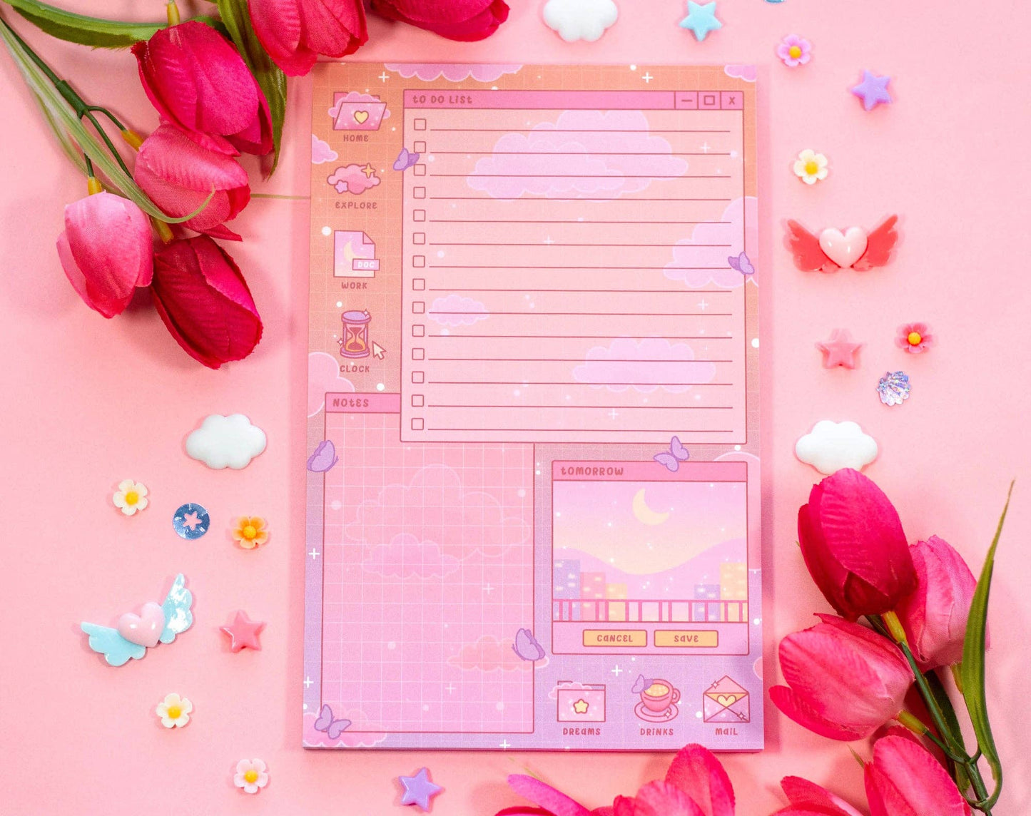 Digital Dreamscape Planner Pad